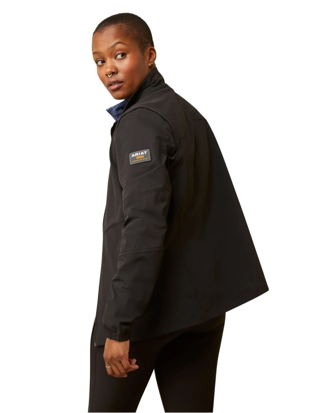 🆕Ariat  REBAR Weatherproof 
Convertible Black Jacket M - Picture 14 of 16